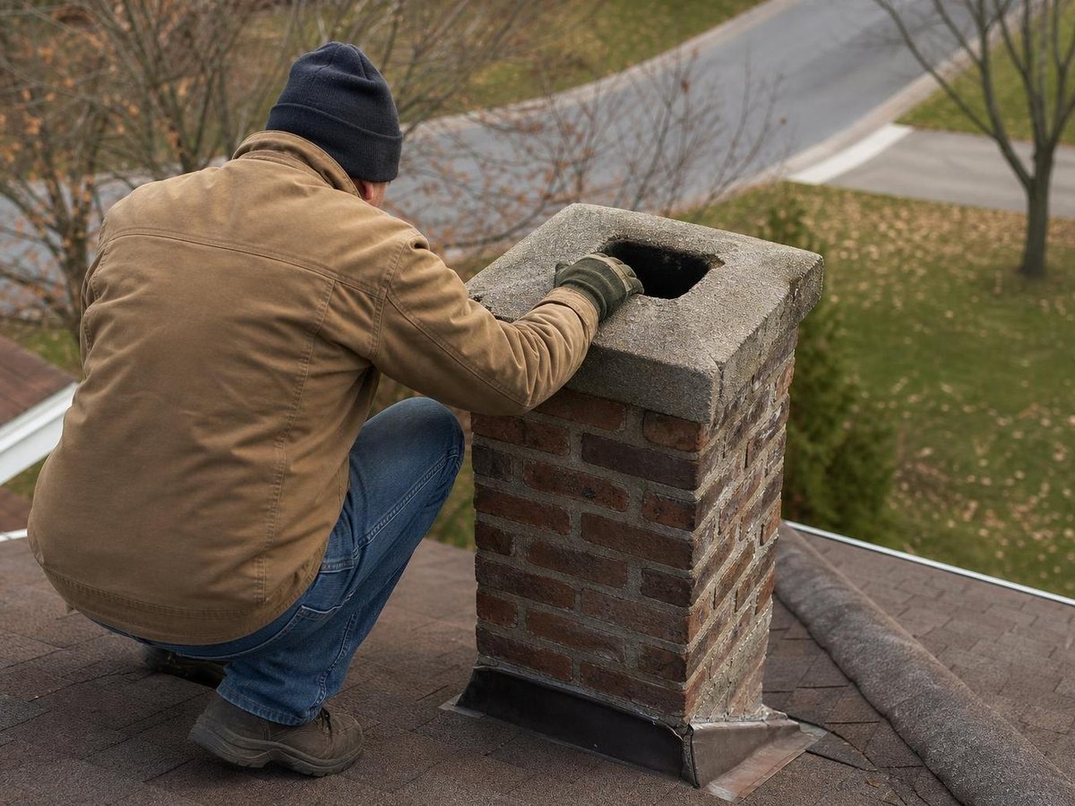 James Chimney Services work in Arvada